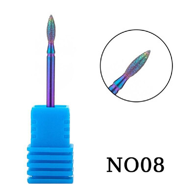 

Metal Grinding Head Professional Nail Drill Polishing Grinding Tool Head Color Plating