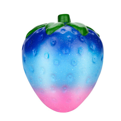 

Jumbo Galaxy Strawberry Scented Charm Slow Rising Stress Reliever Toy