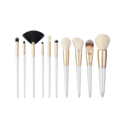 

16 pcsset makeup brush kit soft synthetic head wood handle brushes fan flat brush set for women eyeshadow facial make up New Hot