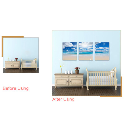 

Gotoamei Modern Artwork Canvas Wall Decorative Paintings Orchid&Rock Print 30cm