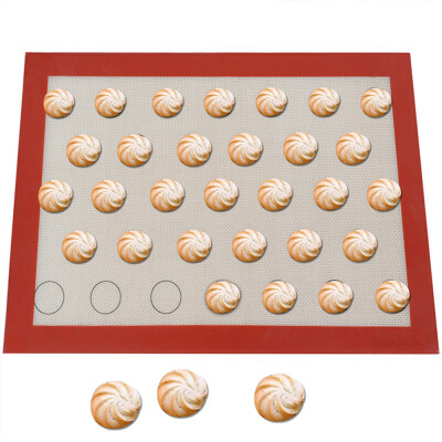 

Non-Stick Silicone Perforated Baking Macarons Cookies Bread Mat Pads Sheets