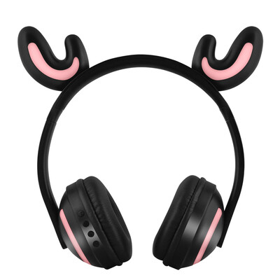 

ZW-19 Wireless Bluetooth Headset Glowing Earphones Stereo Music Hands-free wMic Colorful Headphones w Adjustable Headband for De