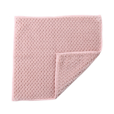 

Toponeto Nonstick Oil Coral Velvet Hanging Hand Towels Kitchen Dishclout