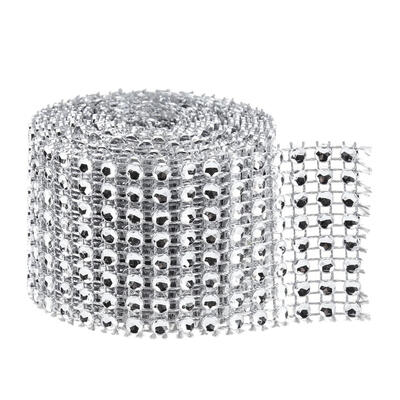 

DIAMOND MESH WRAP ROLL TWINKLE RHINESTONE Crystal Ribbon Wedding Favor