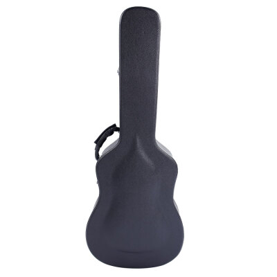 

Glarry 41" Arched Simple Style Acoustic Guitar Hard Shell Case Black