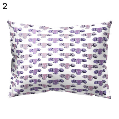 

Plaid Animal Star Flower Cat Pillow Case Cushion Cover Sofa Bed Car Office Decor