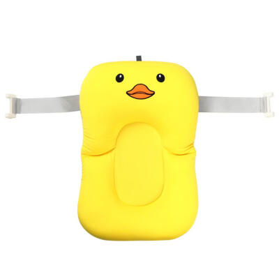 

Cartoon Portable Baby Non-Slip Bath Tub Newborn Air Cushion Bed Shower Pad
