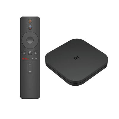 

Xiaomi Mi Box  4K HD Android 81 QuadCore Portable Media Player EU PLUG