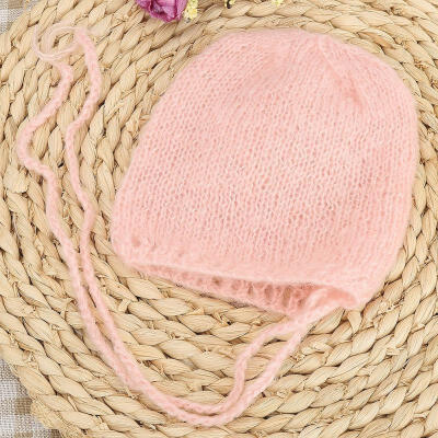 

Greensen Handmade Baby Photography Props Outfits Cap Cotton Blend Baby Hat Round Cute Hat