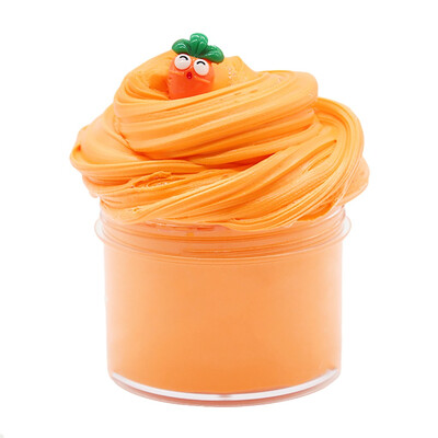 

Siaonvr 200ml Cloud Mud Simulated Vegetables Slime Scented Decompression Toy