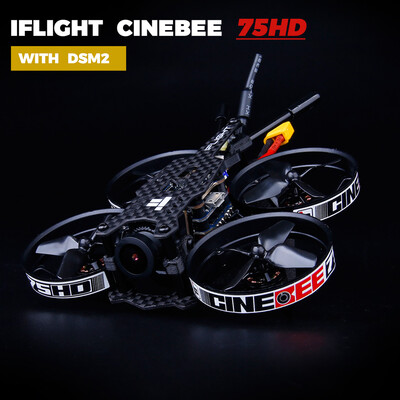 

Tailored iFlight CineBee 75HD Indoor FPV Racing Drone Quadcopter 75mm Whoop WFS-A8S V2