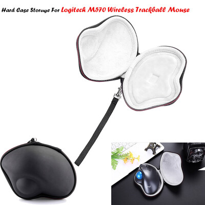 

〖Follure〗For Logitech M570 Wireless Trackball Mouse Travel EVAHard StorageProtective Case