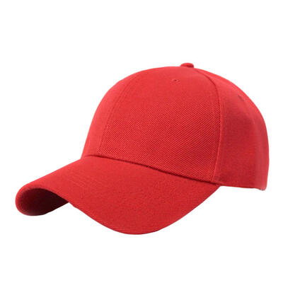 

Fashion Solid Color Hook Loop Baseball Cap Unisex Outdoor Sunshade Peaked Hat