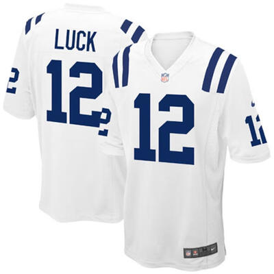 

Youth Football Jersey Indianapolis Colts Andrew Luck White Game Jersey