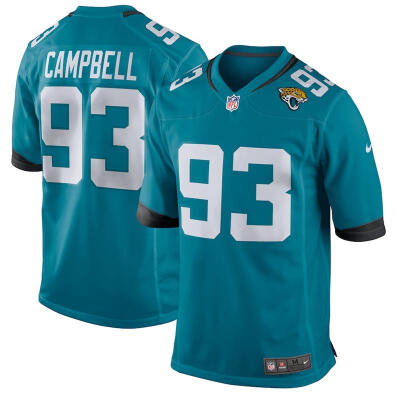 

Mens Football Jersey Jacksonville Jaguars Calais Campbell Teal New 2018 Game Jersey