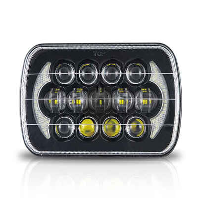 

Waterproof 7 inch High Beam Rectangular LED Headlights Head Light for Jeep 6X7 5X7