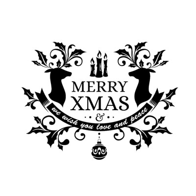 

Tailored Merry Christmas Removable Wall Sticker Home Christmas Xmas Decor