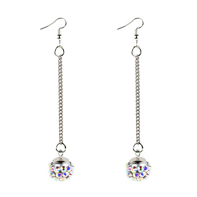 

Long All-match Personality Color Pendant Earring As the Picture
