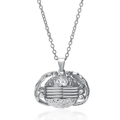 

Creative Multi-layer Photo Memory Floating Locket Angel Wings Necklace & Pendant Fashion Family Album Box Necklaces DIY Jewelry