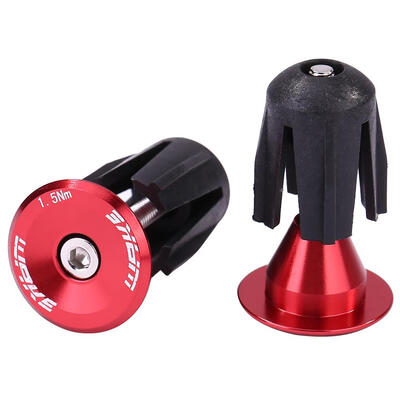 

WAKE 1pair Aluminium Alloy MTB Bike Handlebar Grips Outdoor Bicycle Tools