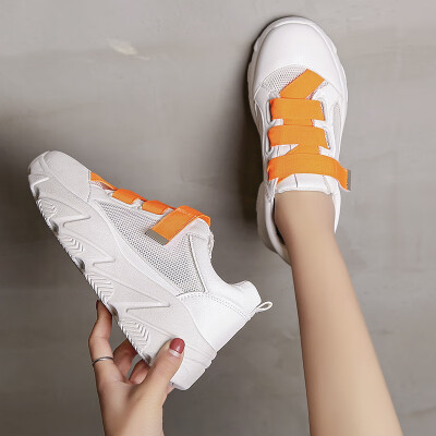 

Small white shoes female 2019 summer new net red wild breathable tide shoes autumn net shoes foreign canvas shoes summer