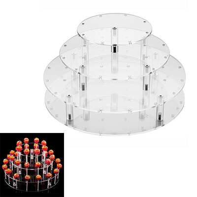 

Acrylic Lollipop Cake Holder 35 Holes Display Stand Base Wedding Party Decor