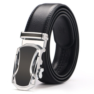 

New Arrival Genuine Leather Belts For Men Automatic Male Belts high quality automatic buckle belts silver gold