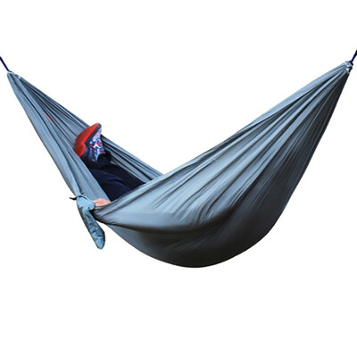 

Portable Hammock Double Person Camping Survival Garden Swing Hunting Hanging Sleeping Chair sleeping travel swing Parachute Hammoc