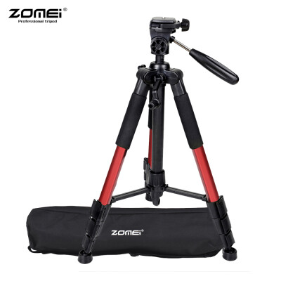 

ZOMEI Q111 142cm56" Lightweight Portable Aluminum Alloy Camera Travel Tripod with Quick Release Plate Carry Bag for Canon Nikon