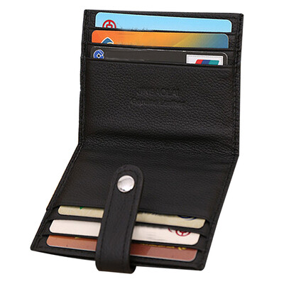 

Tailored Luxury Retro Mens Leather Bifold Wallet Credit ID Card Slim Purse