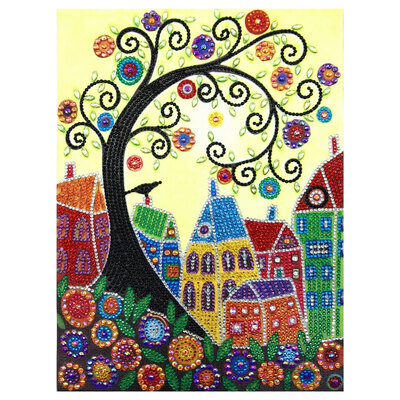 

5D City Landscape Diamond Painting DIY Handcraft Crystal Rhinestone Diamond Embroidery Painting Arts Craft for Home Decoration