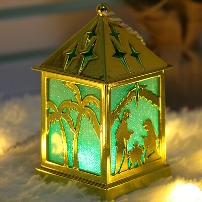 

〖Follure〗LED Light Dolls House Villa Christmas Ornaments Xmas Tree Hanging Decor