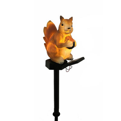 

Solar LED Squirrel Lawn Light Waterproof Garden Landscape Decorative Lamp