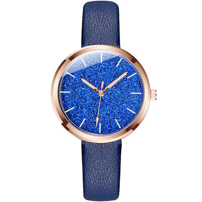 

Minimalist Watch For Women Leather Band Stainless Steel Analog Quartz Wristwatch Luxury Simple Female Watches Reloj Mujer