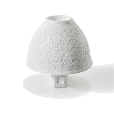 

Wall mounted porcelain night light