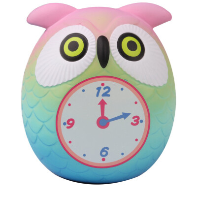 

Tailored Squeeze Cute Owl Clock Slow Rising Cream Scented Decompression Toys