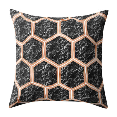 

〖Follure〗Geometric Marble Texture Throw Pillow Case Cushion Cover Sofa Home Decor