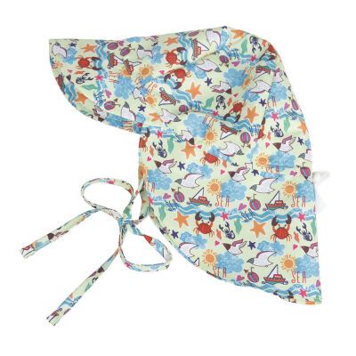 

Floral Summer Newborn Unisex Baby Kids Sun Cap Cotton Bucket Hat UV Protection
