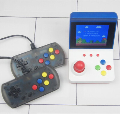 

Portable 30 inch HD handheld game console Built-in 360 games rocker handle double usb gamepad mini play machine connecting TV