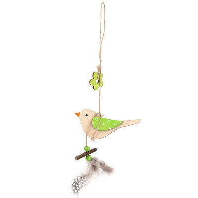 

Cute Cartoon Animal Wood Hanging Ornament Easter Day Festival Party Pendant