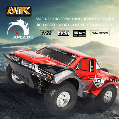 

KYAMRC S620 122 24G 30KMh 4WD Remote Control High Speed Short-course Truck RC Car