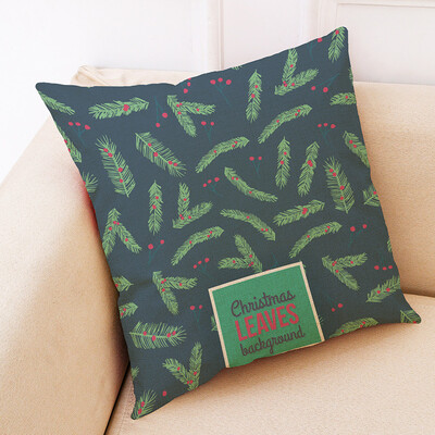 

Tailored Christmas Home Decor Cushion Cover Graffi Style Throw Pillowcase Pillow Covers