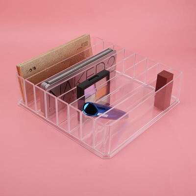 

Greensen Compartment Acrylic Clear Makeup Cosmetic Holder Storage Box Case Jewelry Organizer