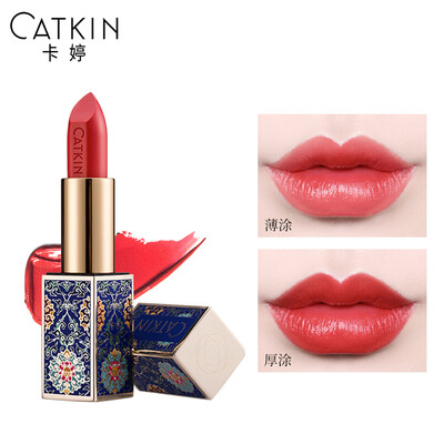 

Cat Ting CATKIN Sauvignon Blanc Lips Splendid Long Sword Pumpkin Dirty Orange half matte long-lasting moisturizing waterproof bright not easy to disc
