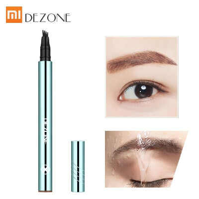 

Xiaomi Youpin DEZONE Liquid Eyebrow Pencil Makeup Cosmetics Long-lasting Waterproof Sweatproof Eyebrow Pen Eyebrow-level Simulatio