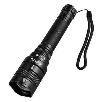 

XHP50 LED XHP-50 flashlight glare focusing aluminum alloy camping outdoor flashlight