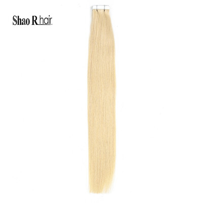 

Chinese straight hair bundles human Tape in Hair Extensions 613 blond color 25gpiece 20pcs 50G