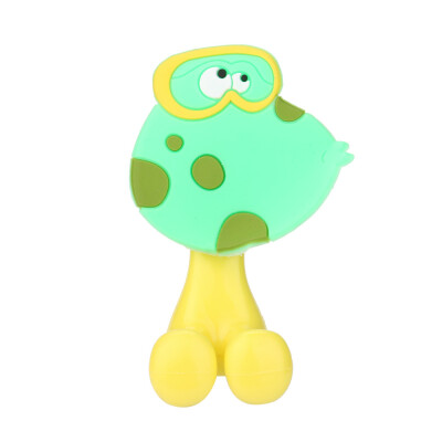 

Siaonvr Newest 3D Cartoon Animal Cute Sucker Toothbrush Wall Holder Suction Cup Bathroom