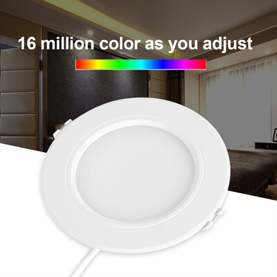 

Milight 24G Wireless 6W RGBCCT LED Downlight Dimmable Remote ControllableLED DownlightWireless LED Downlight