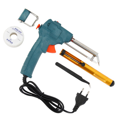 

220 V to 60 W tin soldering iron Kit Automatic sending tin gun Electric soldering iron solder suction cups Tweezers